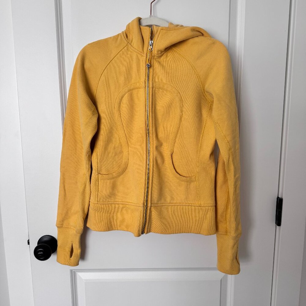 Lululemon Original Scuba Hoodie - Pretty Yellow (GUC)
